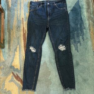 Wild Fable Women's Skinny Jeans - Dark Blue